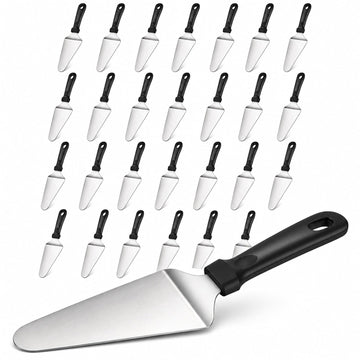 RHBLME Pizza Spatula Set, Stainless Steel with Plastic Handle, 25 Pack