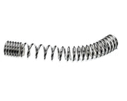 Compact Pre-Rinse Spring (Chrome-Plated) by T&S Brass – not_applicable, 1.0 load, Chrome-Plated Steel, White, Model 016795-45