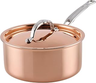 Hestan CopperBond® Aura™ 3-Quart Professional Copper Saucepan with Lid
