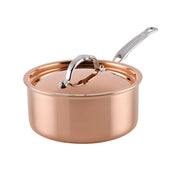 CopperBond® Aura™ 3-Quart Professional Copper Saucepan with Lid by Hestan – 3 Quarts, Copper, Model 31837
