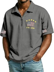 Breeze Polo Shirts Short Sleeve Casual Lightweight Button Down Golf Performance Plus Size Shirts