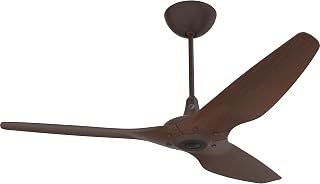 Big Ass Fans Haiku, 60" Diameter, Smart Outdoor Ceiling Fan, Universal Mount- 12" Downrod (included) (Cocoa (Aluminum) / Bronze Hardware)
