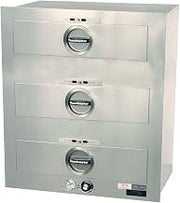 Toastmaster 3C84DT09 29-Inch Free-Standing 3 Drawer Warmer w/Independent Thermostats