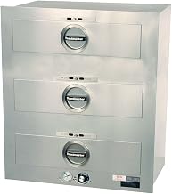 Toastmaster 3C84DT09 29-Inch Free-Standing 3 Drawer Warmer w/Independent Thermostats