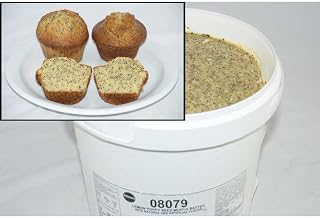 General Mills Pillsbury Lemon Poppyseed Muffin Batter, 18 Pound -- 1 each.