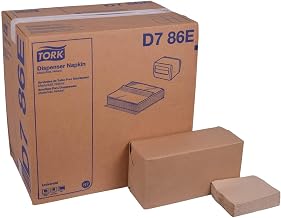 Tork D786E Universal Masterfold Single-Ply Dispenser Napkin, Natural