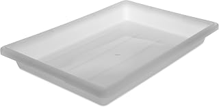 Carlisle FoodService Products StorPlus Food Storage Box, Container for Serving and Storing Hot or Cold Food, 5 Gallons, 1 Count, White