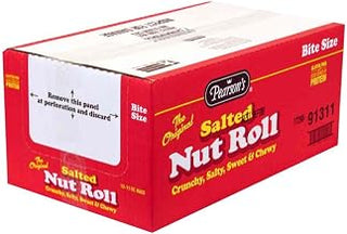 Pearsons Bite Size Salted Nut Roll - Display Case, 11 Ounce -- 12 per case.