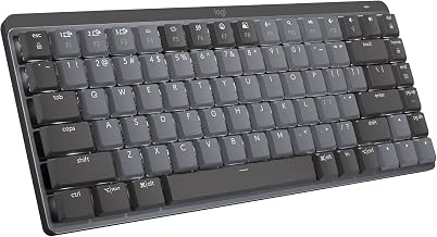 Logitech MX Mechanical Mini Wireless Illuminated Keyboard Linear Switches (RENEWED)