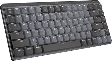 Logitech MX Mechanical Mini Wireless Illuminated Keyboard Linear Switches (RENEWED)