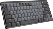 MX Mechanical Mini Wireless Illuminated Keyboard Linear Switches (RENEWED) by Logitech – Compact, Information Not Available, Graphite, Model 920-010551
