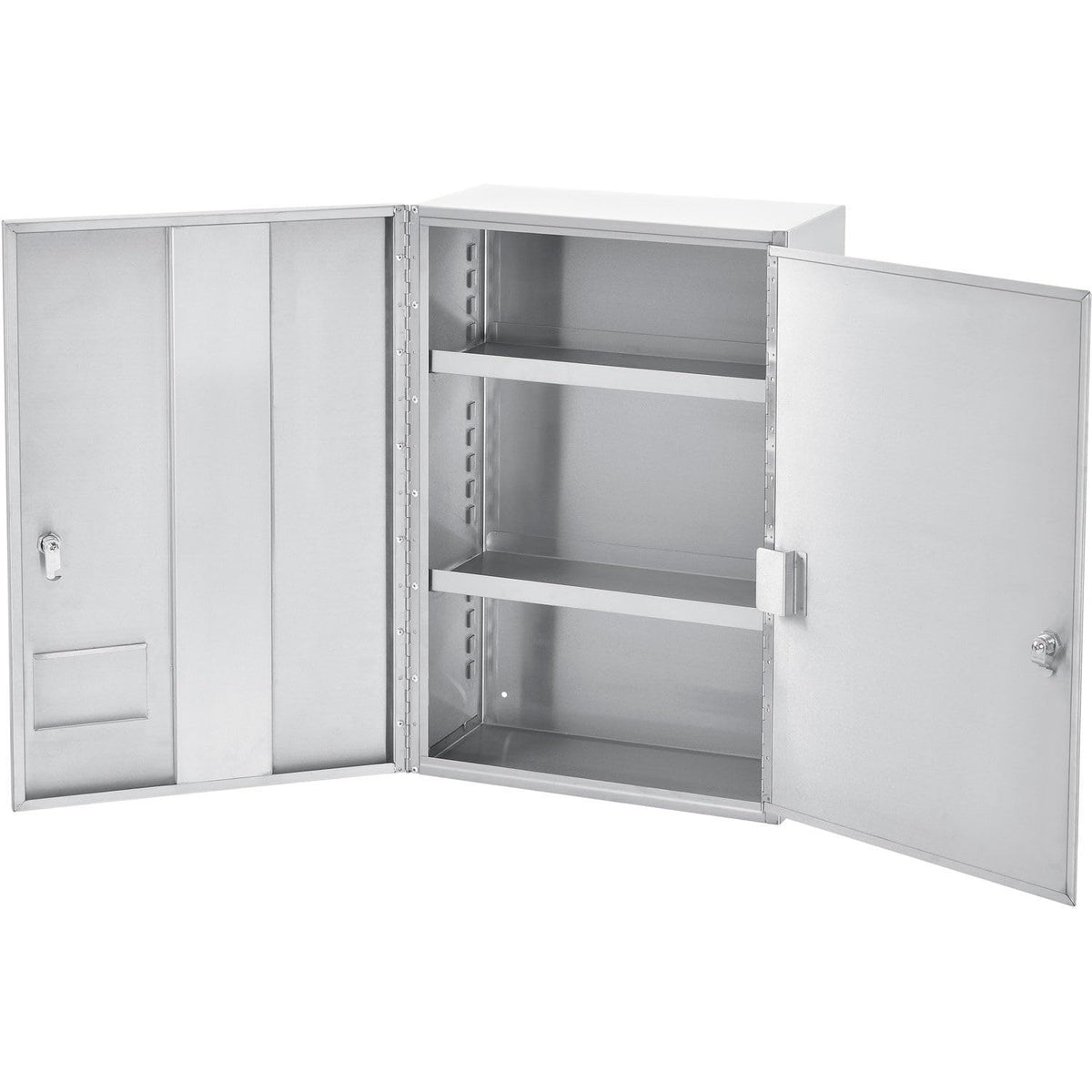 Global Industrial Stainless Steel / 8"L x 16"W x 24"H / Industrial Safety Storage Cabinets