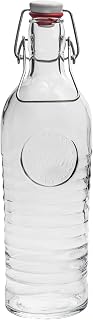 Bormioli Rocco Officina 1825 flip Vintage Top Bouteille en verre - 1000 ml (33,75 oz)
