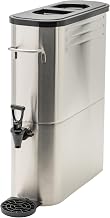 Winco SSBD-5 Stainless Steel Ice Tea Dispenser, 5-Gallon,Medium