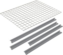 Global Industrial Additional Level For 48"W x 48"D High Capacity Rack Wire Deck, Gray