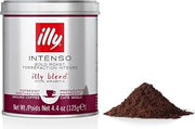 illy Ground Espresso Coffee, Intenso Dark Roast, 4.4 oz