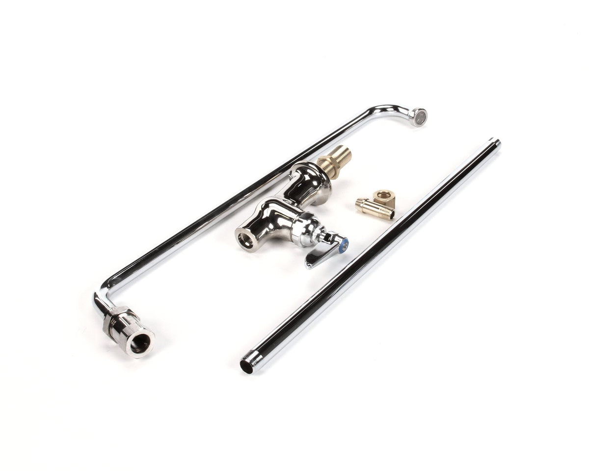 Single Pantry Faucet by T&S Brass – not_applicable, Brass, Polished Chrome, Model B-0275