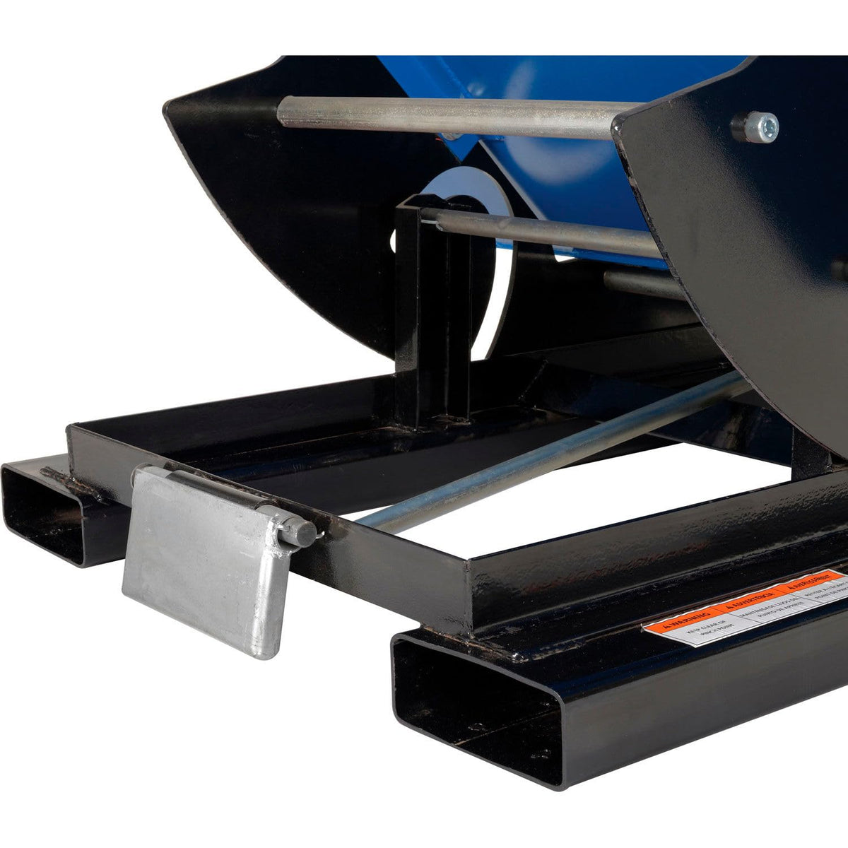 3 Cubic Yard Self-Dumping Forklift Hopper by Global Industrial – 68.5"L x 81.19"W x 51.63"H, 3.0 cubic_yards, Alloy Steel, Blue & Black, Model 989026