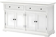 Starlight Canyon Home Mahogany & MDF Kitchen Buffet Sideboard with Doors and Drawers for Dining Room