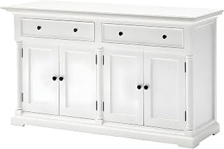 Starlight Canyon Home Mahogany & MDF Kitchen Buffet Sideboard with Doors and Drawers for Dining Room
