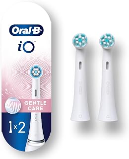 iO Series Gentle Care Electric Toothbrush Replacement Brush Heads for an Oral-B Electric Toothbrush, 2 Count, White