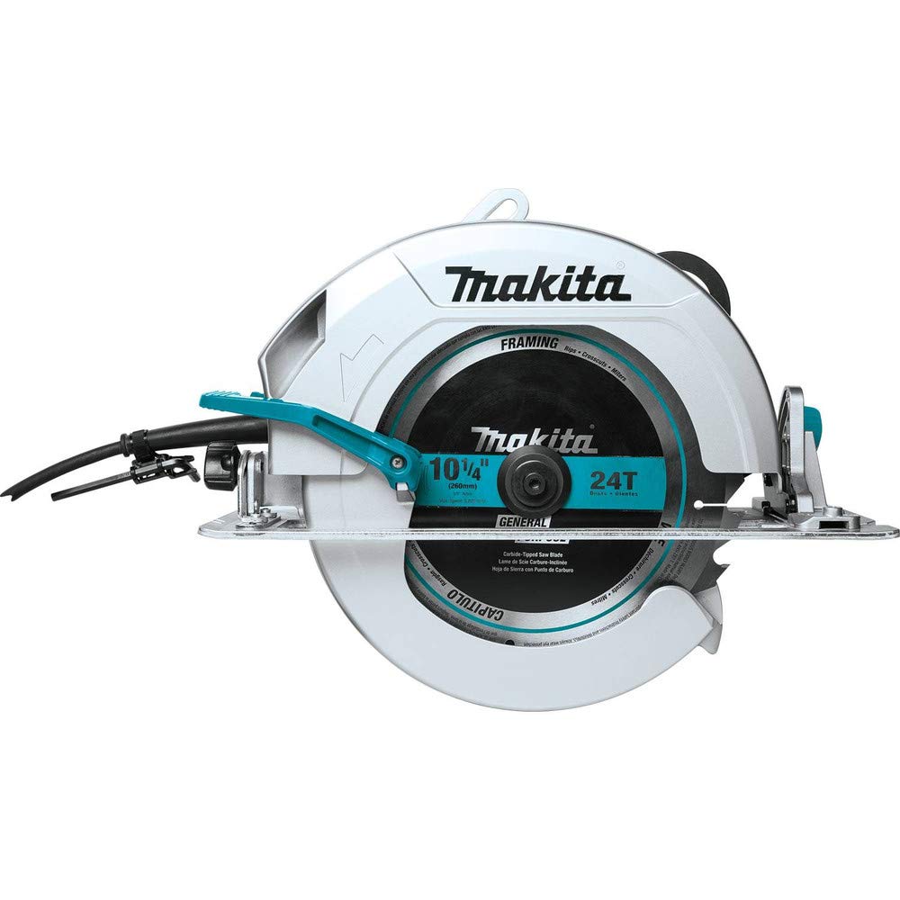 10-1/4" Circular Saw by Makita – 270 mm, Aluminum, Blue, Model HS0600