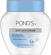POND'S Dry Skin Cream Facial Moisturizer, Rich Hydration for Dry Skin, 10.1 oz (Pack of 9)