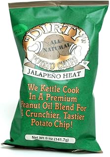 Dirty Potato Chips Good Health "Dirty" Potato Chips Jalapeno Heat 25 - 2 oz Bags