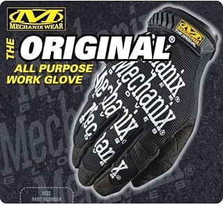 Mechanix Wear MG-P05-010 Mechanics Gloves,Black,10,PR
