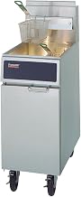 Natural Gas Frymaster GF40SD Gas Floor Fryer 50 Pounds