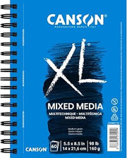 Canson XL Series Mixed Media Pad 5-1/2" x 8-1/2"