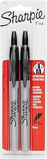 Sharpie Black Retactable Fn Pt