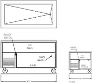 Ranserve Cold Food Table, Refr