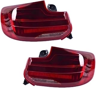 Car Taillights Assembly Compatible With BMW 2 Series F22 2014-2020 Upgrade CSL Style LED Dynamic Turn Signal Accessories(Red one set)