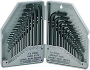 Pro'sKit Eclipse 900-038 30 Piece Hex Key Set - SAE (Fractional), Metric (MM)