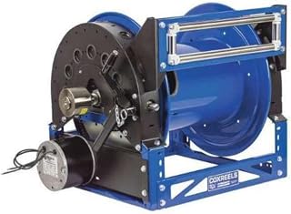 COXREELS 1680-3328-H, Hydraulic Motor Hybrid Frame Hose Reel: 1 1/2"x275' Capacity, 9/16-18 UNF, 1500 PSI (Hose Not Included)