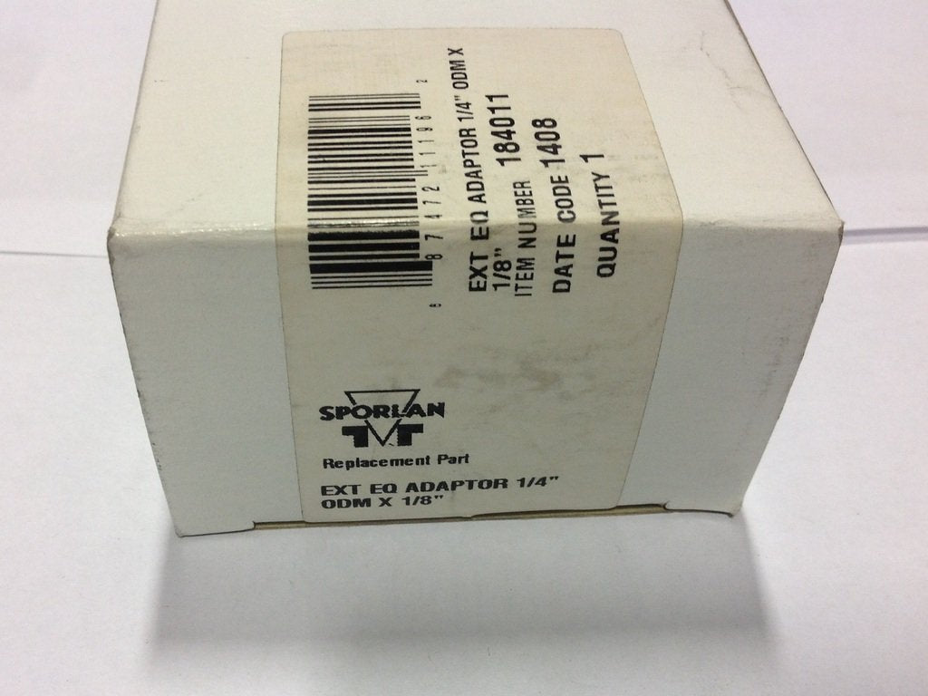 Extended Equalizer Adapter 1/4" ODM X 1/8" by SPORLAN – Model 184011