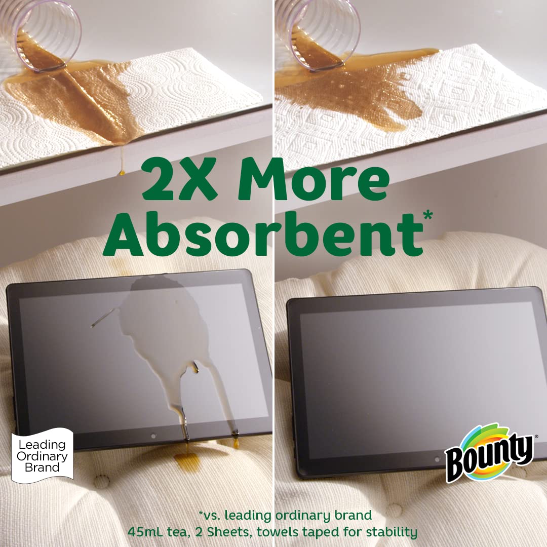 Bounty White / 1 / 64 Count (Pack of 2) Paper Towels