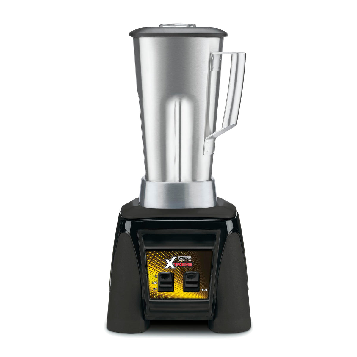 Blender with Paddle Switches & 64 oz. Stainless Steel Jar by Waring – 64 Ounce Stainless Steel Container, 64.0 fluid_ounces, Plastic, Black, Model MX1000XTS