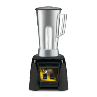 Blender with Paddle Switches & 64 oz. Stainless Steel Jar by Waring – 64 Ounce Stainless Steel Container, 64.0 fluid_ounces, Plastic, Black, Model MX1000XTS