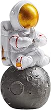Astronaut Statue Resin Astronaut Figure Spaceman Statues Sculpture Model for Home Gifts Souvenirs Giftbox - Model 4