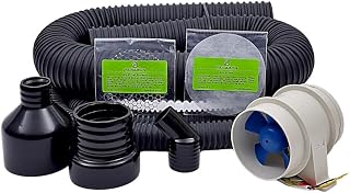 Paragon Pro Inc 03-81000 Helmet Air Blower Kit, Air Filter/Screen/Hose/Blower Motor/Fittings, Kit