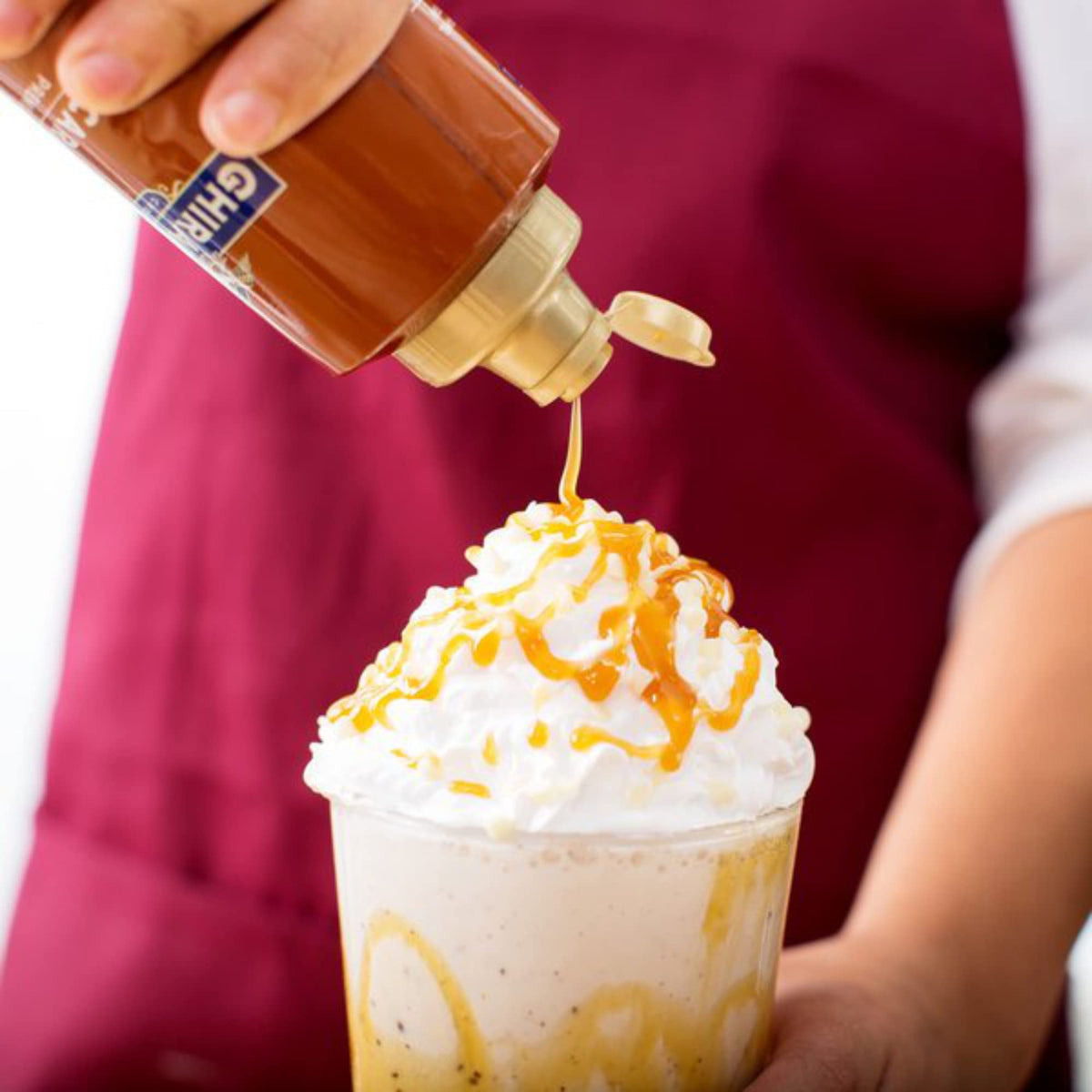 Chocolate and Caramel Sauces 16 oz Squeeze Bottles by Ghirardelli – 16 Fl Oz (Pack of 2), Pack of 2, Model Freepi