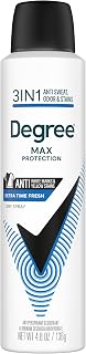 Degree Men Dry Spray Extra Fresh Max Protection 4.8 oz