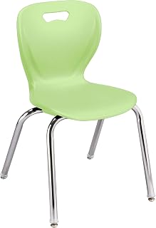 Learniture Shapes Series School Chair (18" H) Green Apple