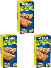 Nature Valley Crunchy Granola Bars, Variety Pack, 24 Count (Pack of 3)