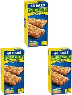 Nature Valley Crunchy Granola Bars, Variety Pack, 24 Count (Pack of 3)