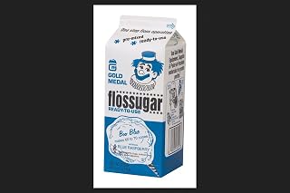 Gold Medal 3-1/4 Lb Flos-Sugar Blue Raspberry (Pack of 6)
