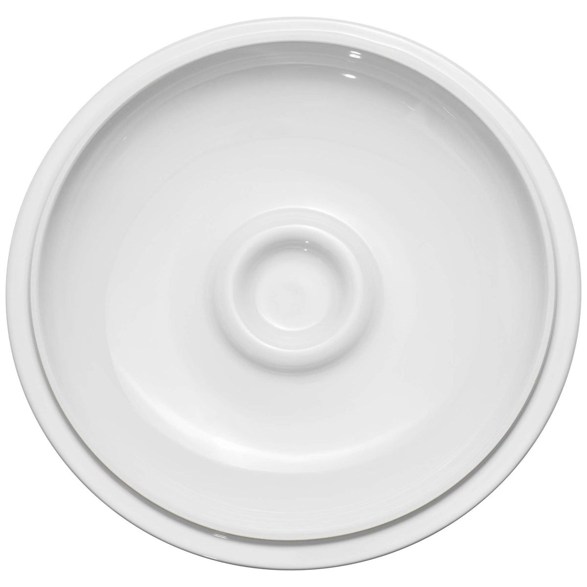 Ceramic 8-inch Round Covered Brie Baker - White by STAUB – 8in, 0.6 quarts, Ceramic, White, Model 40501-520-0