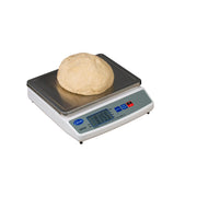 10 lb. Portion Control Scale by GLOBE – Medium, Stainless Steel, Silver, Model GPS10